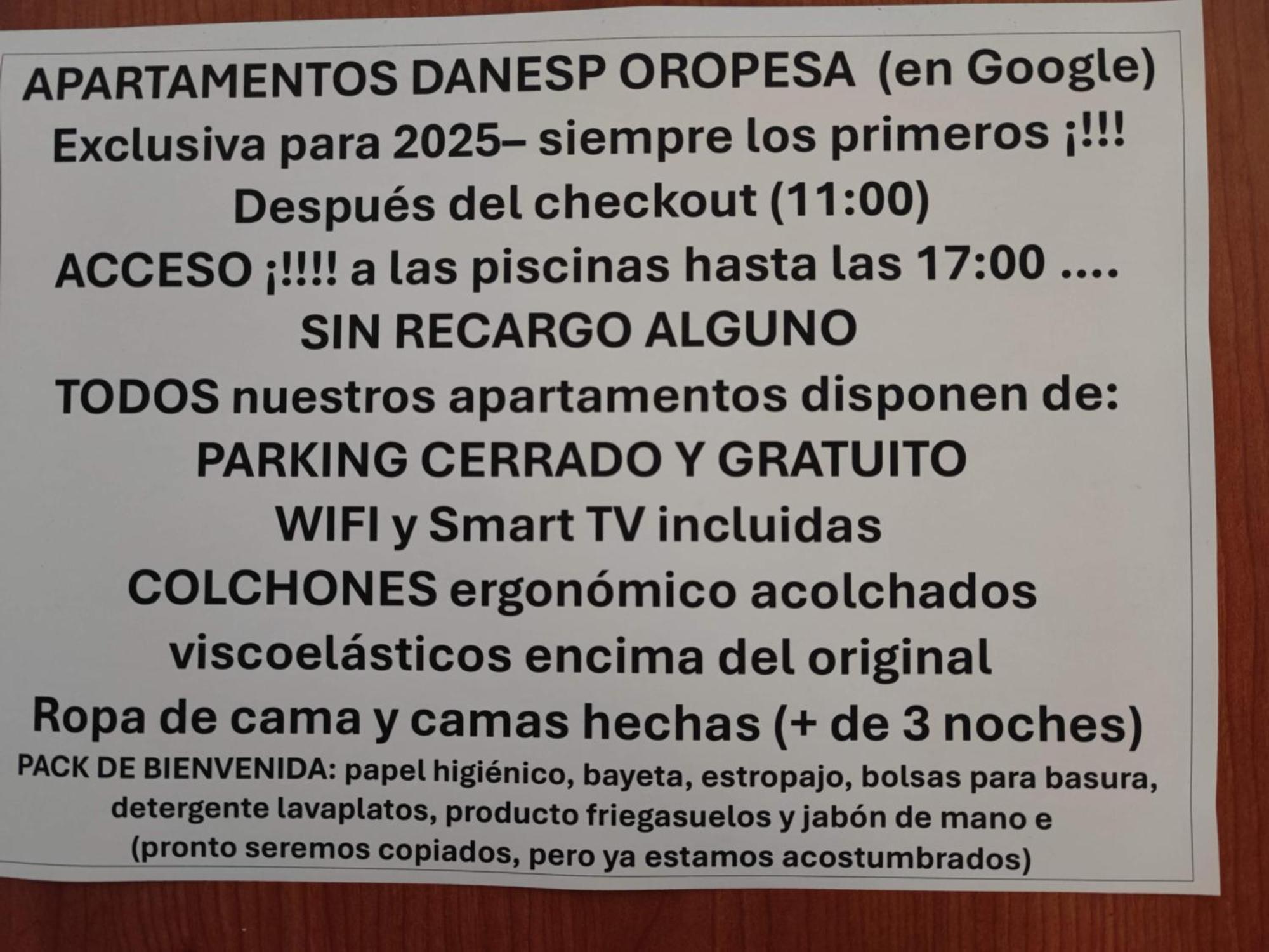 Apartamentos Danesp-Playa De Les Amplaries Marina Dor- Frontales Al Mar Orpesa Kültér fotó