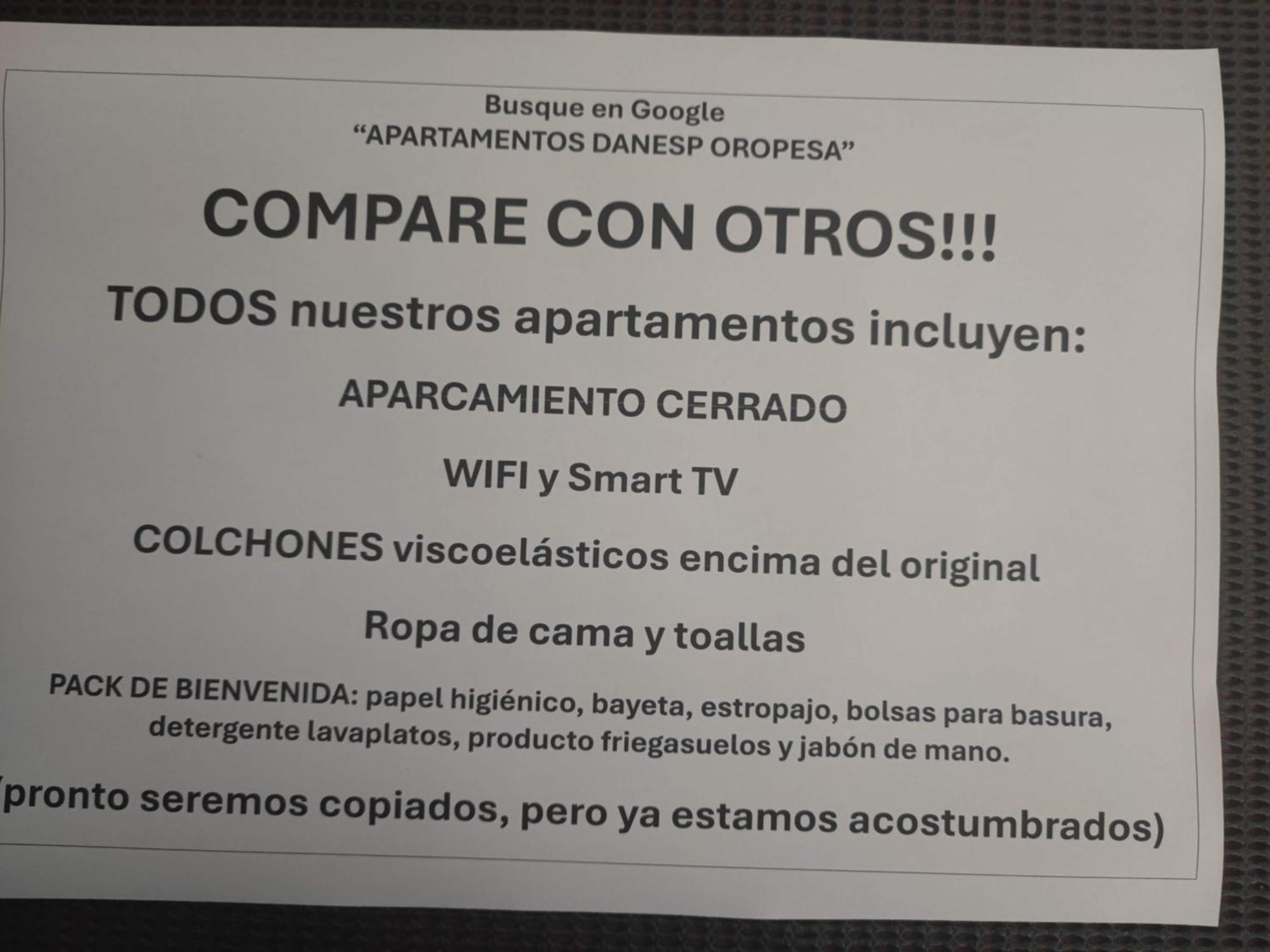 Apartamentos Danesp-Playa De Les Amplaries Marina Dor- Frontales Al Mar Orpesa Kültér fotó